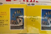 The magic of Greece Mikis Theodorakis no. 1 &amp;2 long play 45 viny