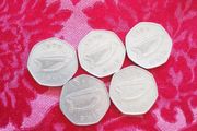 Group Ireland 50 Pence Coins