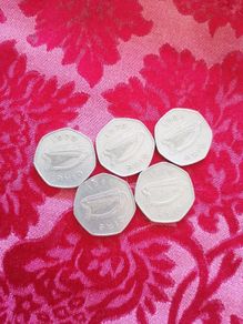 Group Ireland 50 Pence Coins