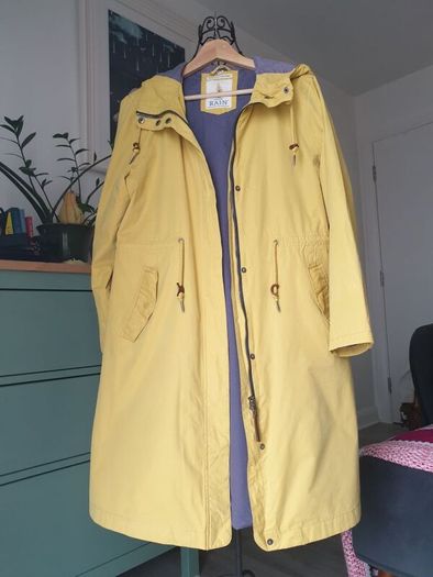 Seasalt Cornwall Raincoat Size Uk 12