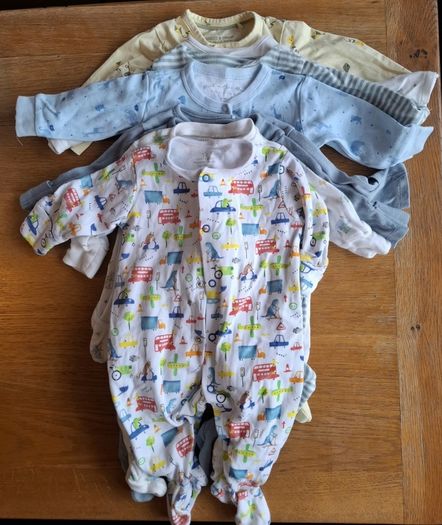 Baby Clothes 0-3 Months (60 items)