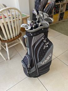 Ladies golf clubs and bag