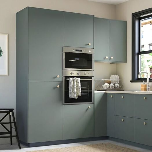 IKEA BODARP Grey-Green Cover Panel 230x56cm - 104.355.25