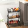 Household Trolley with 3 Mesh Baskets  - Free Delivery Nationwide Image 4