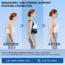 Vicorrect Posture Corrector for Women and Men: Back Brace Support - Shoulders Straightener Relieve Upper Back Pain Image 6