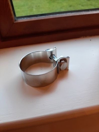 New heavy duty 2.5" exhaust clamp