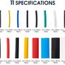 Heat Shrink Tubing Wire Assortment Cable Wrap Sleeve Electric Insulation Tube Kit with Case MULTIPLE COLOURS AVAILABLE (FREE POSTAGE) Image 5