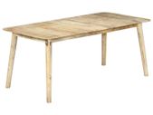Dining Table 180x90x76 cm Solid Mango Wood