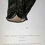 Luxury designer brand gloves by Paula Rowan in the softest of hand stitched leather and silk lining BRAND NEW Image 7