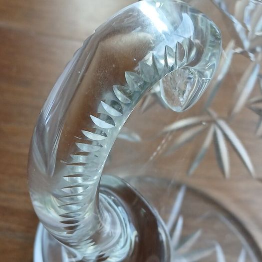 Pitcher cut glass