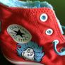 Converse cat in the hat chuck Taylor's size 3.5   Bought in universal studios Image 10