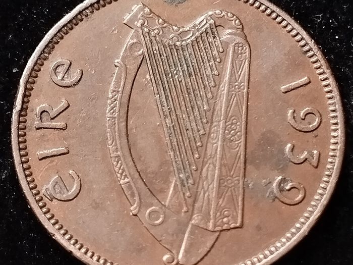 Ireland - 1939 - Farthing - KM.9 - [321]