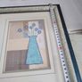 Lovely framed print still life flower. Image 2