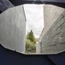 Vintage Bevelled mirror on chain Image 2