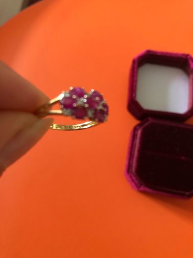 14ct gold ruby ring