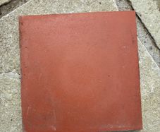 Reclaimed Red quarry floor tiles