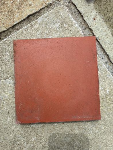 Reclaimed Red quarry floor tiles