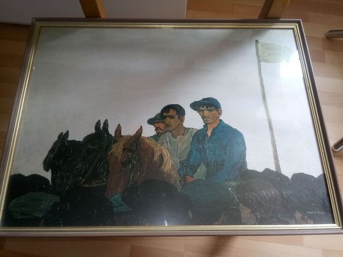 "Before The Start"(Galway Race) Jack B. Yeats