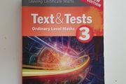 secondry school maths Text &amp; tests 3 ordinary level