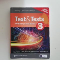 secondry school maths Text & tests 3 ordinary level