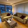 Leather reclinable couch Image 8