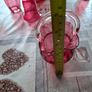 Old Cranberry Glass Basket Bowl for sale, Postage Available Image 3