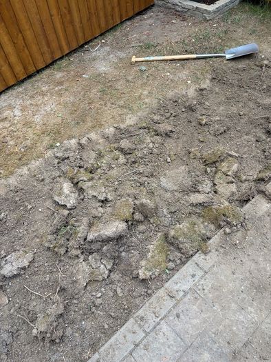 Free Fill dirt/ top soil from old lawn