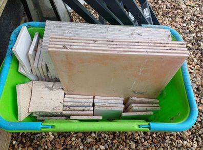 Box of assorted tiles free!