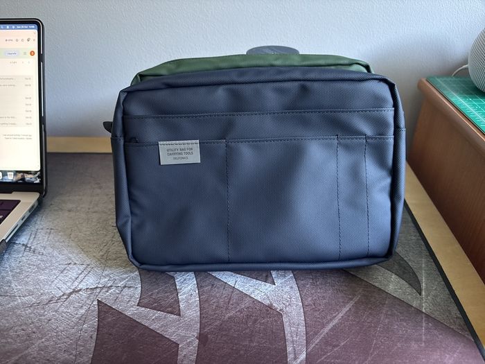 Two Delfonics Pouches Medium Water Repellent versions