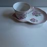 vintage old foley cup and snack plate Image 2