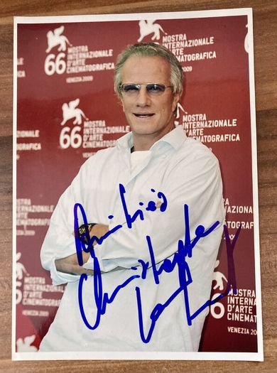 Christopher Lambert Signed Photograph