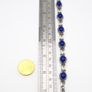 Vintave 925 Sterling Silver & Lapis Lazuli Bracelet Image 9