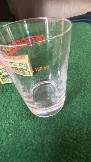 Chemist shop Osteofosd's drinking  Glass