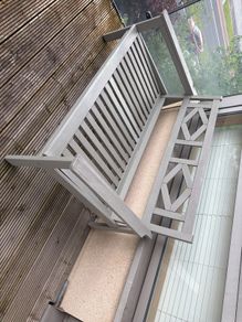 outdoor bench