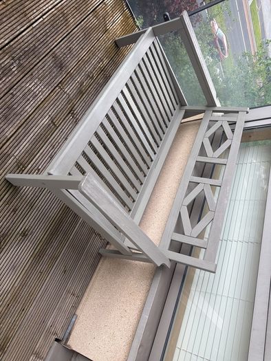 outdoor bench