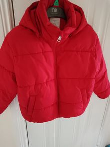 Lindex girls waterproof winter coat