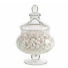 Decorative Glass Jar 30cm New