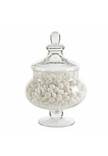 Decorative Glass Jar 30cm New