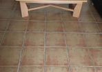 Coffee table large with glass centre in great condition.