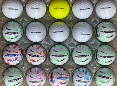 20 used Taylor Made Speed Soft golf balls