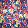 ZARA Floral Print Stretch Midi Skirt New Image 4