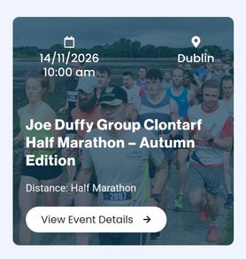 Two entry tickets for Half Marathon Eastpoint Business Dublin 3