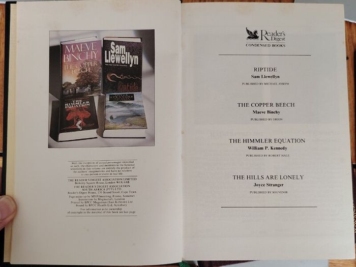 Readers Digest Condensed Books