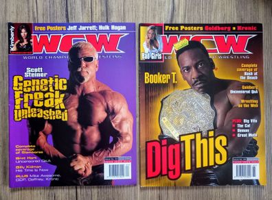 World Championship Wrestling Magazine WCW . July and September 2000.
