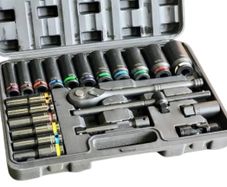 Manarola Professional 23-piece 1/2" Impact Socket Set