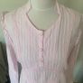 Vintage style pink blouse. Size M Image 7