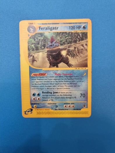 Feraligatr Pokemon Card (47/165) Expedition Base Set