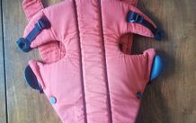 Red Baby Bjorn carrier