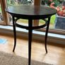 Original THONET FISCHEL bentwood circular table 1920/30 s Image 2
