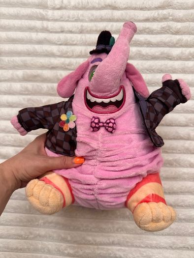 Disney Pixar Inside Out Bing Bong Talking Singing Plush Soft Pink Tomy approx. 28 cm. Used Please see photos